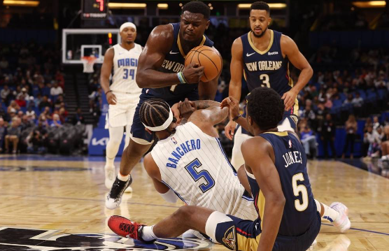 NBA季前赛-鹈鹕104-92胜魔术锡安16+5断英格拉姆18+6小瓦格纳19+5（今日编修）